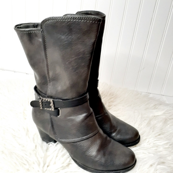 Baretraps Roxie Midcalf Brown Boot D586 - Picture 2 of 13